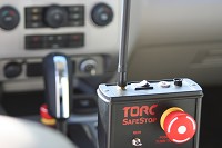 TORC SafeStop wireless emergency stop sytem for unmanned vehicles