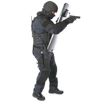 Tactical Shield with holder