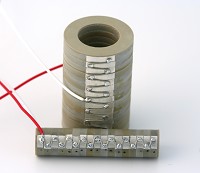 Piezoceramic multilayer stacked ring actuator