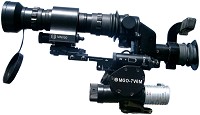 Grenade Launcher Optical Sight MGO 7V6 + MNV 50 Night vision attachment 