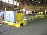 Self propelling material handling solution