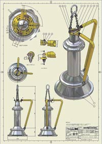 Tooling Ariane Rocketengine